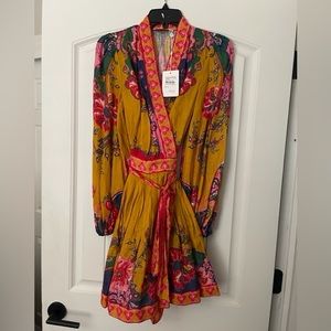 Zimmermann the lovestruck paisley wrap dress